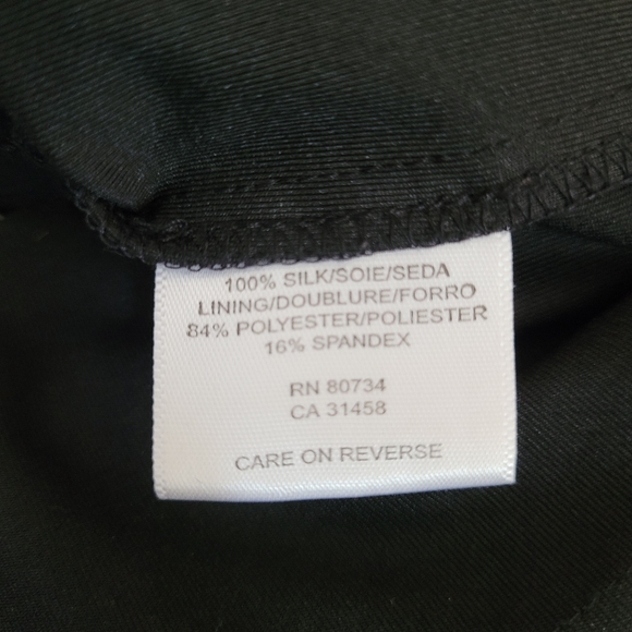 BCBG Maxazria black ruffles dress size S - Picture 6 of 7